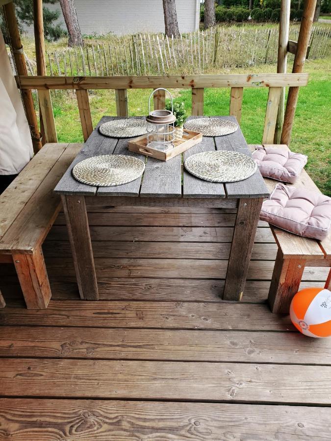 Vakantiepark De Bergen Wanroij - Safaritent Esterno foto